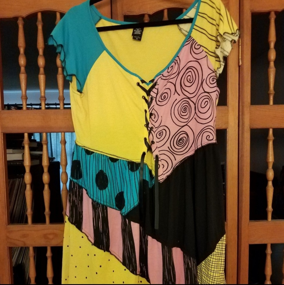 Disney Nightmare Before Christmas Sally Dress 2X